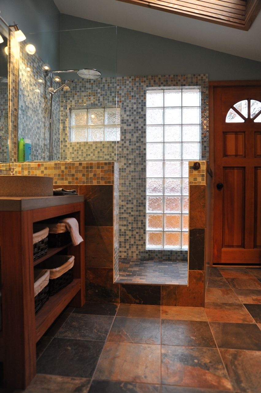 Custom Mud Set Ornate Shower In Bend, Oregon